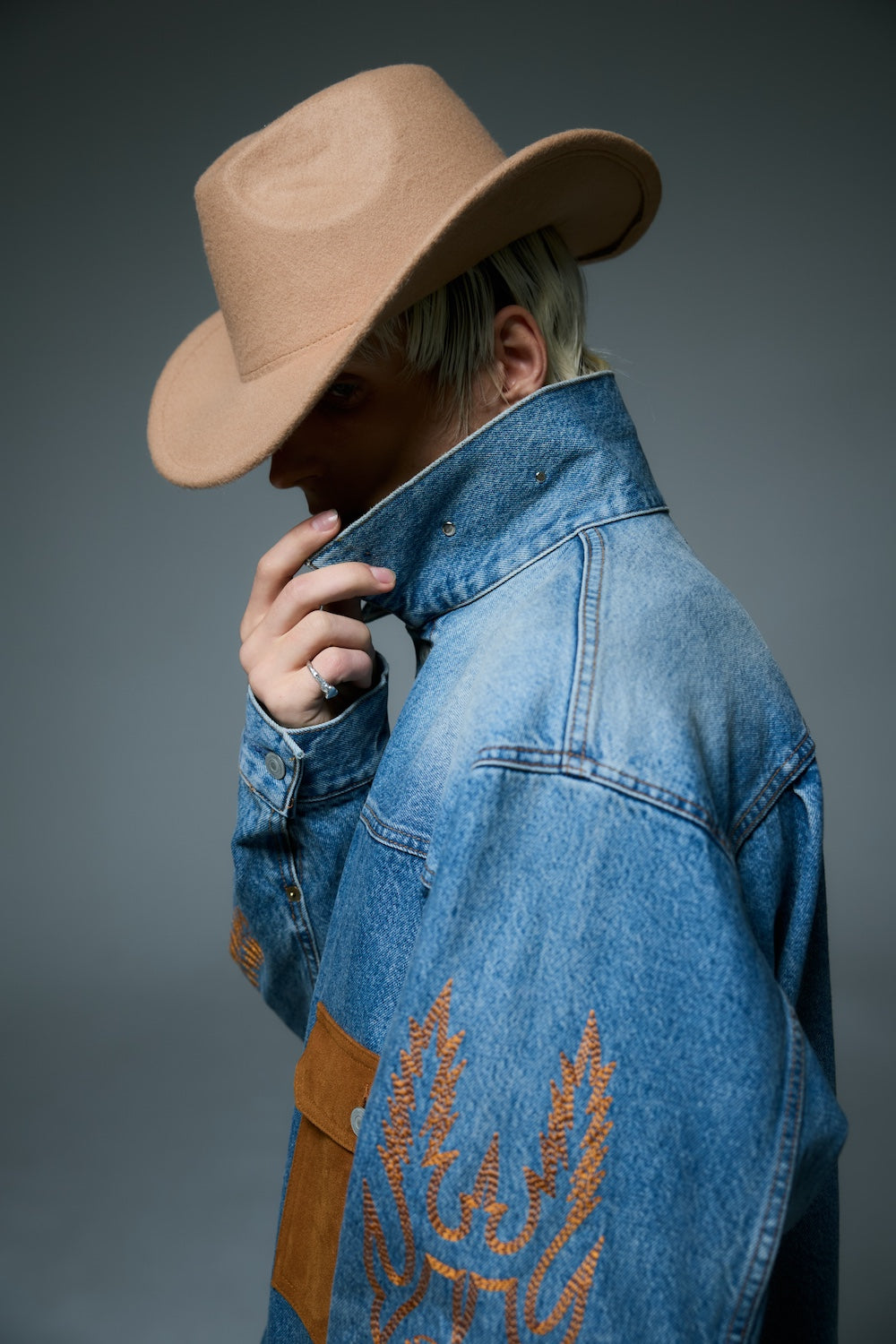 1950’s DENIM JACKET / BLUE