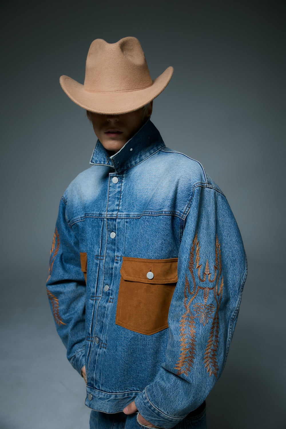 1950’s DENIM JACKET / BLUE