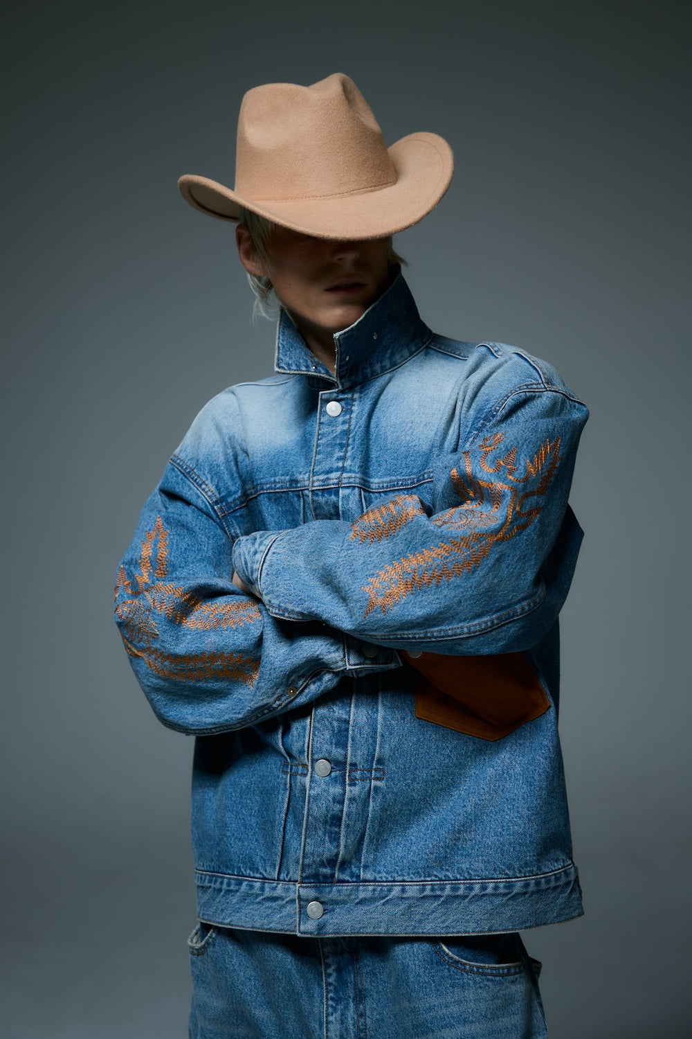 1950’s DENIM JACKET / BLUE