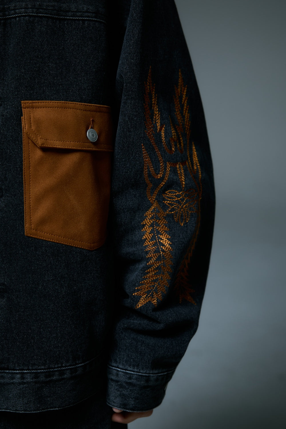 1950’s DENIM JACKET / BLACK