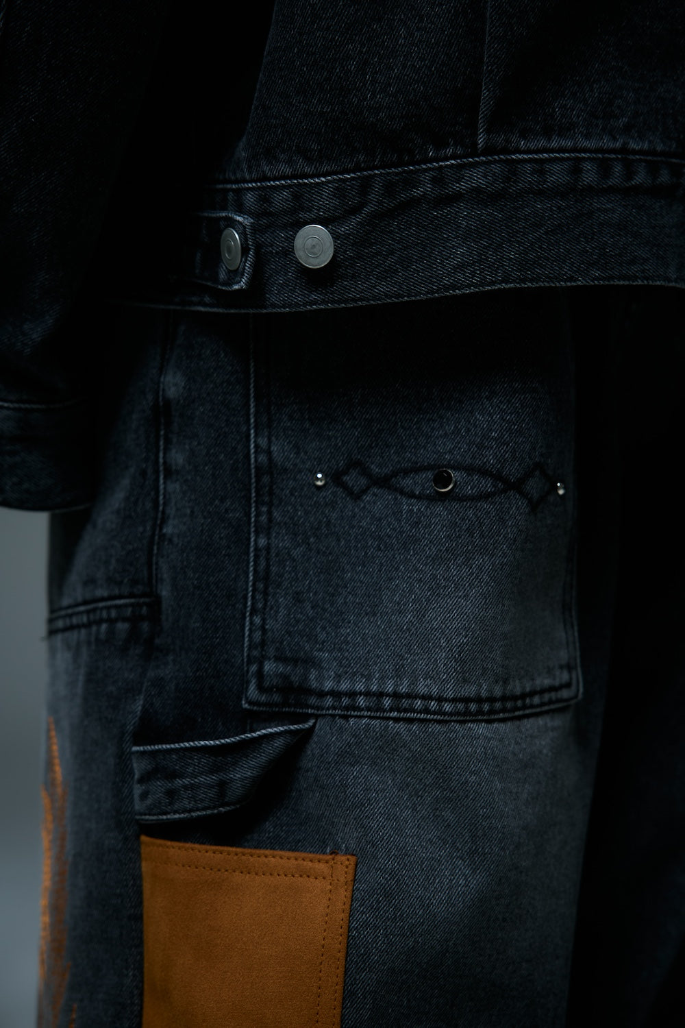 1950’s DENIM JACKET / BLACK