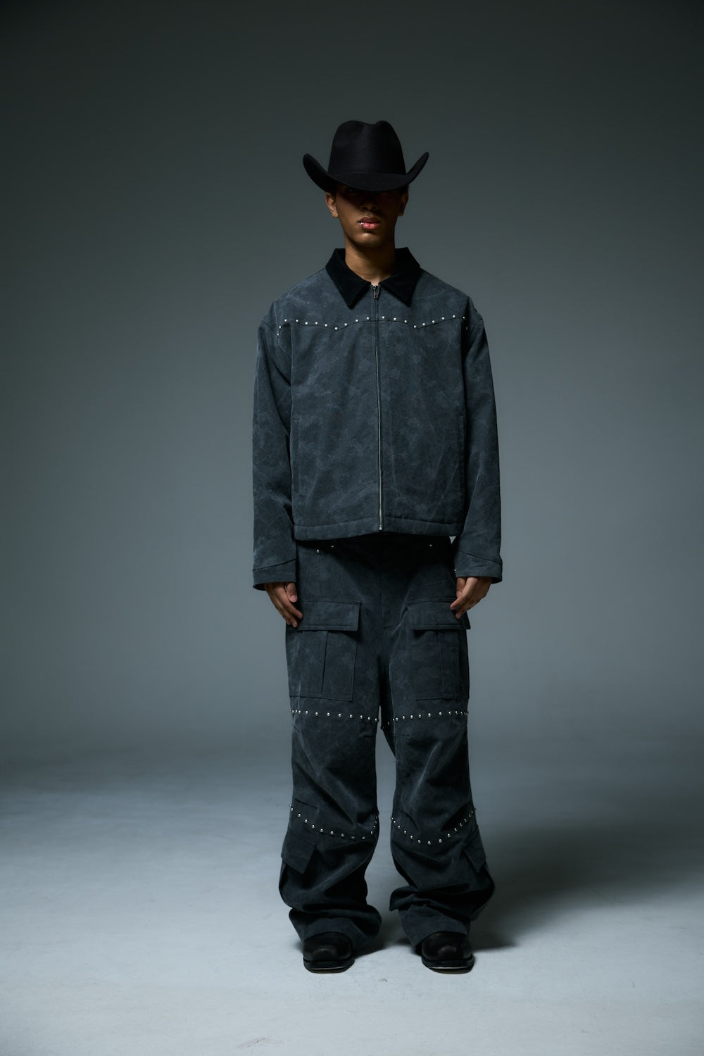 WESTERN WORK JACKET / BLACK