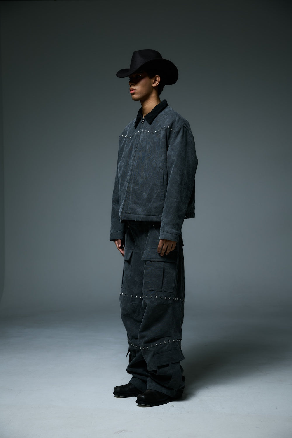 WESTERN WORK JACKET / BLACK