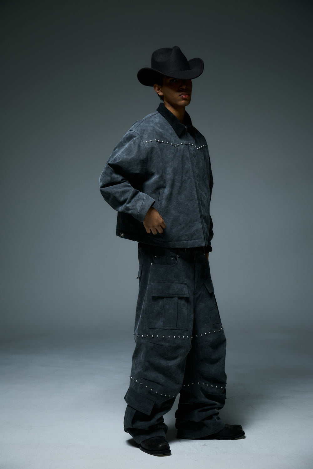 WESTERN WORK JACKET / BLACK