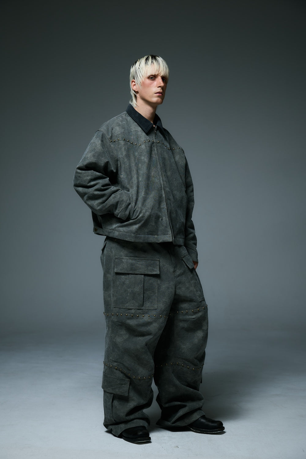 WESTERN WORK JACKET / MILITARY CAMO