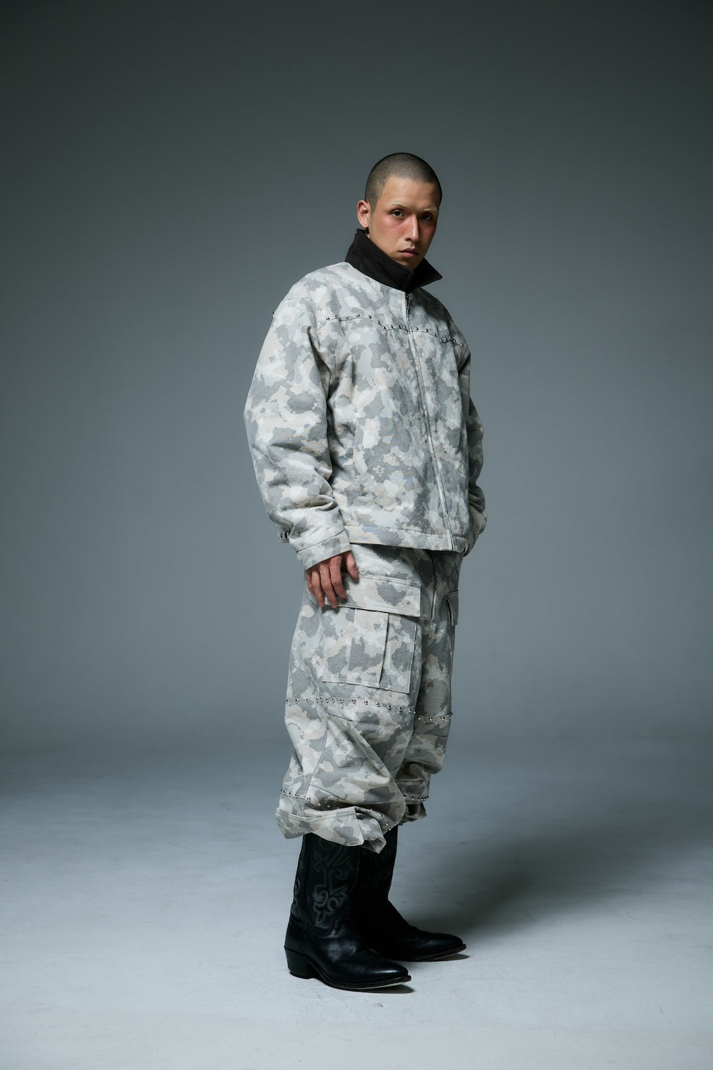 WESTERN WORK JACKET / (W)MILITARY CAMO