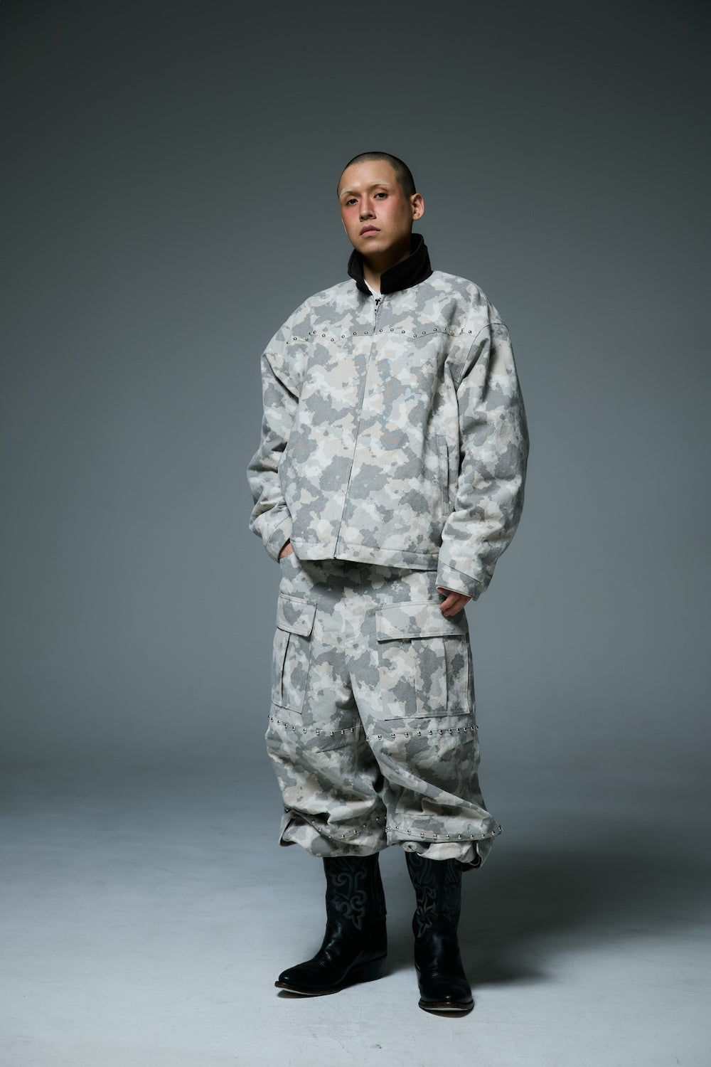 WESTERN WORK JACKET / (W)MILITARY CAMO