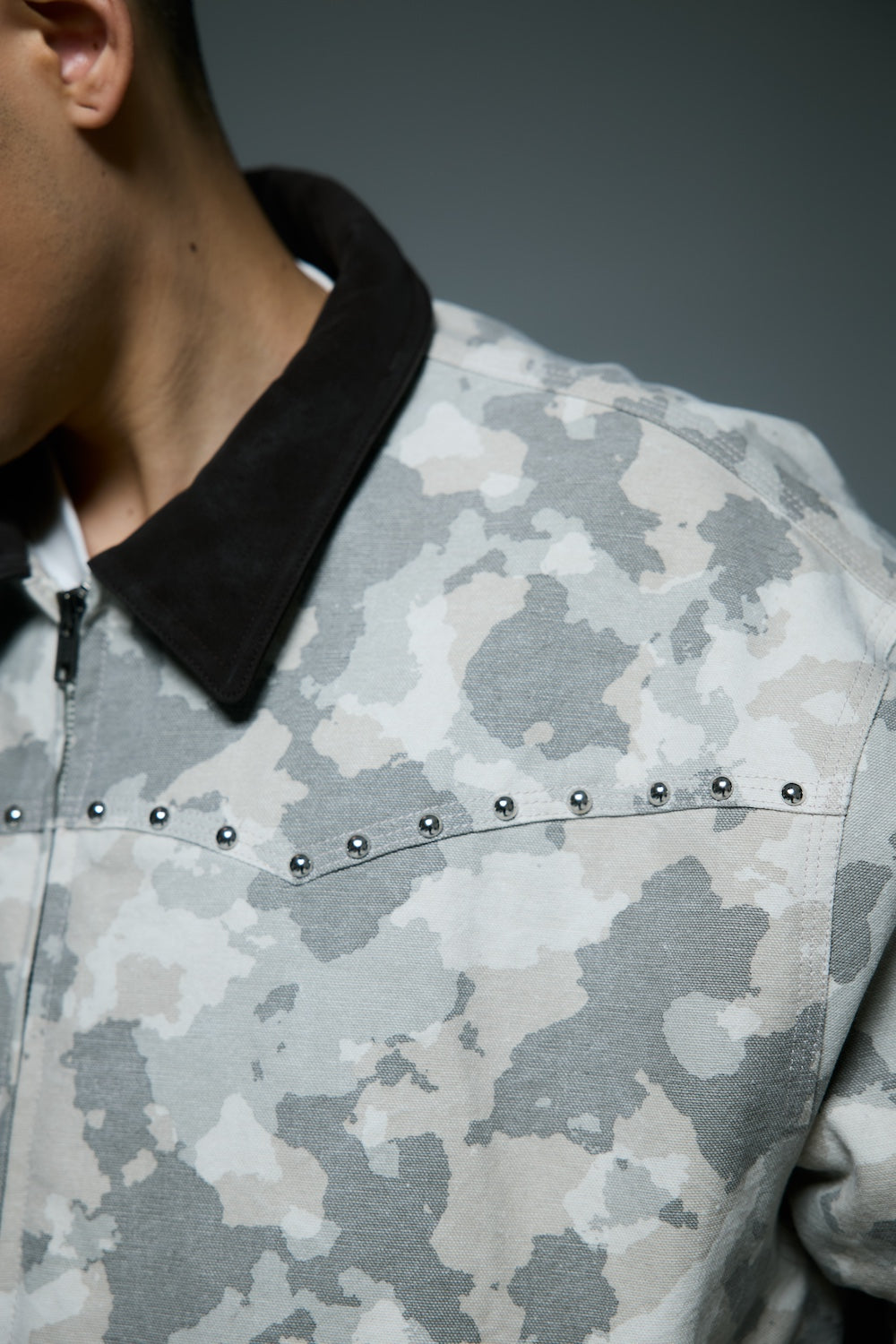 WESTERN WORK JACKET / (W)MILITARY CAMO