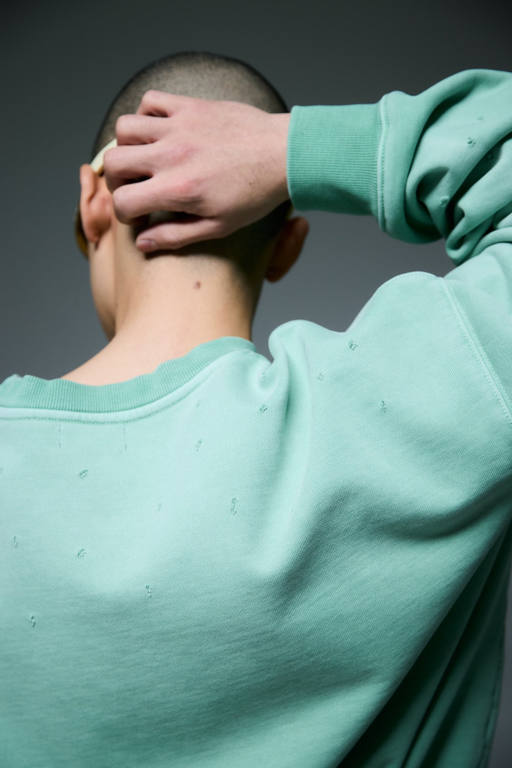 HIGHNOON CREWNECK SWEAT / GREEN