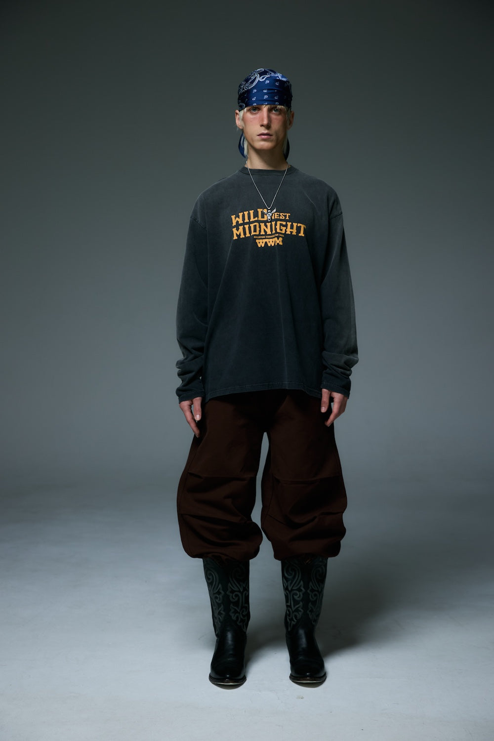 MIDNIGHT GALLOP LONGSLEEVE/ BLACK