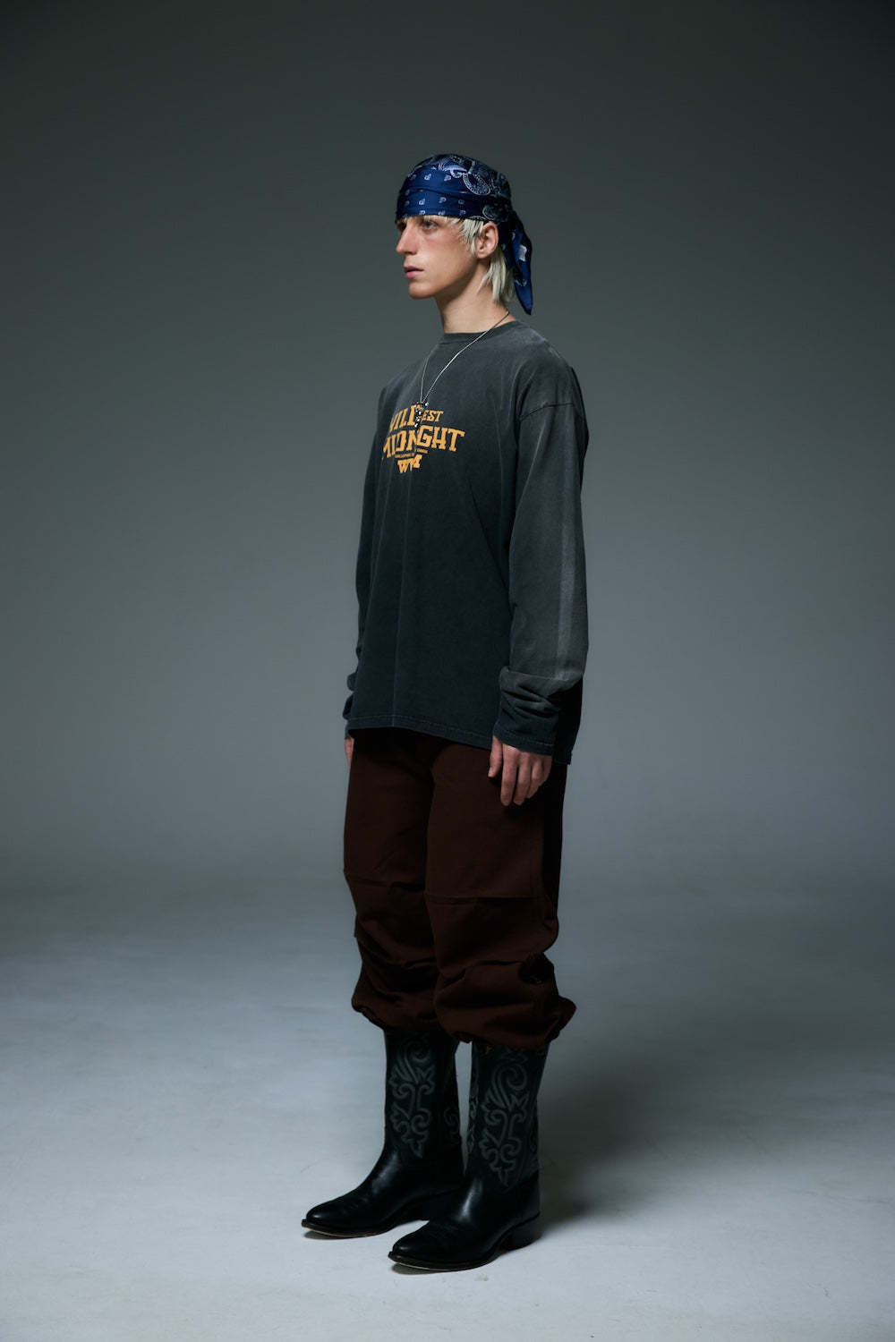 MIDNIGHT GALLOP LONGSLEEVE/ BLACK