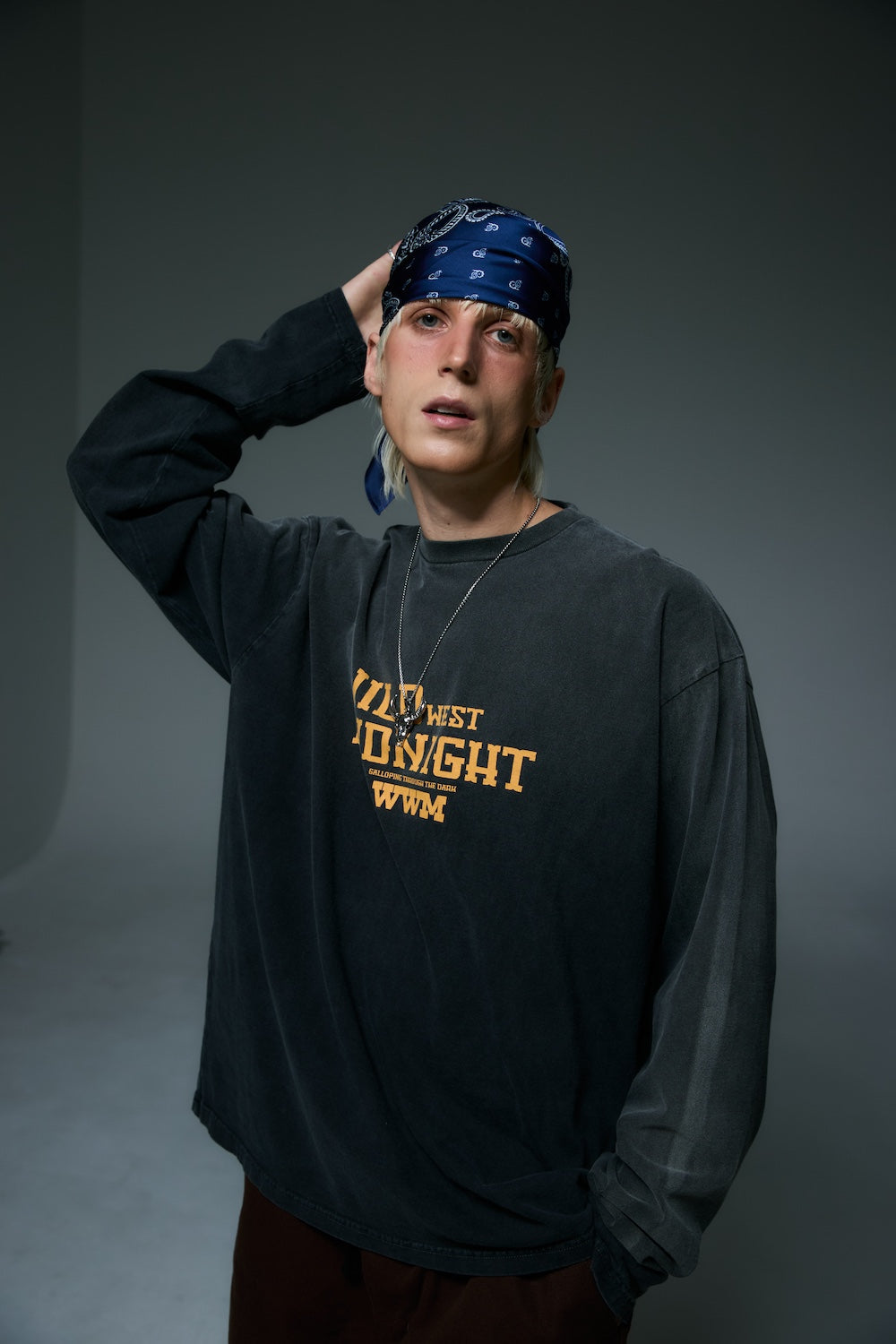 MIDNIGHT GALLOP LONGSLEEVE/ BLACK