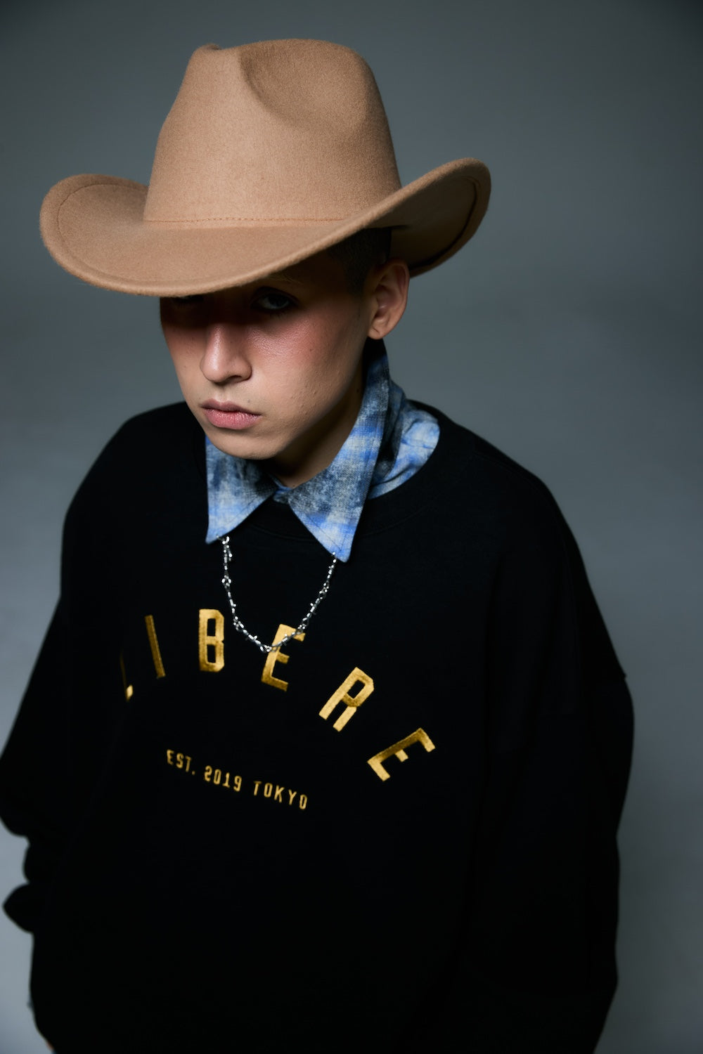 LOGO CREWNECK SWEAT / BLACK
