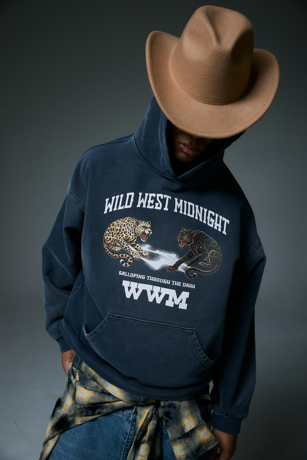 MIDNIGHT GALLOP HOODY / NAVY