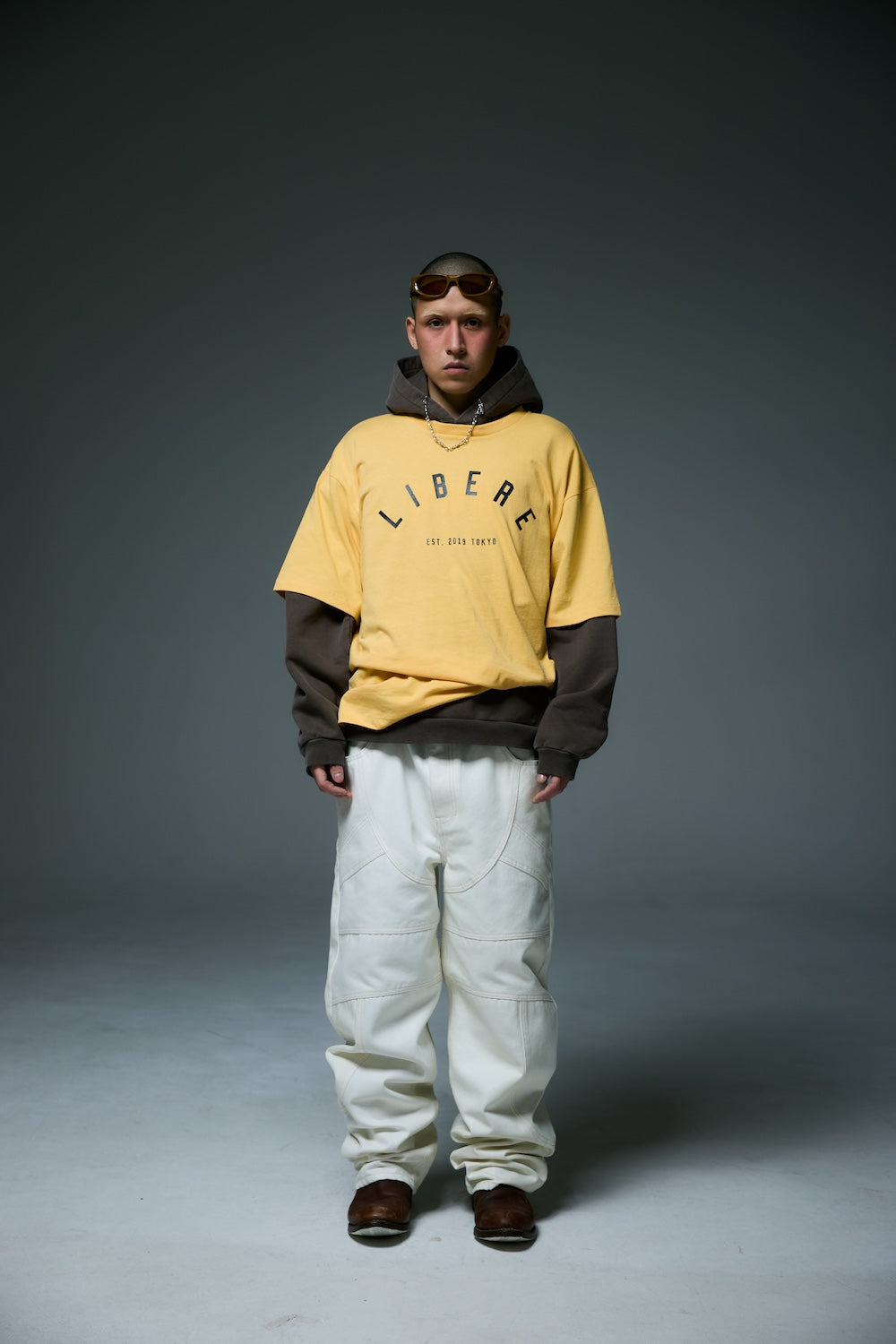 LOGO T-SHIRTS / YELLOW