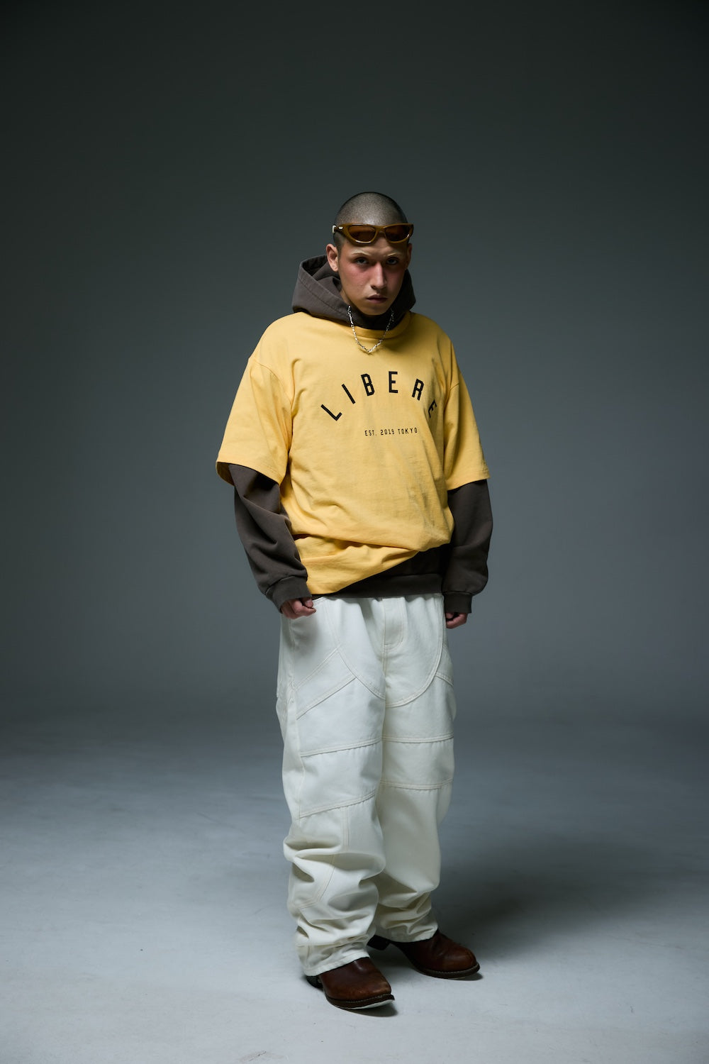 LOGO T-SHIRTS / YELLOW