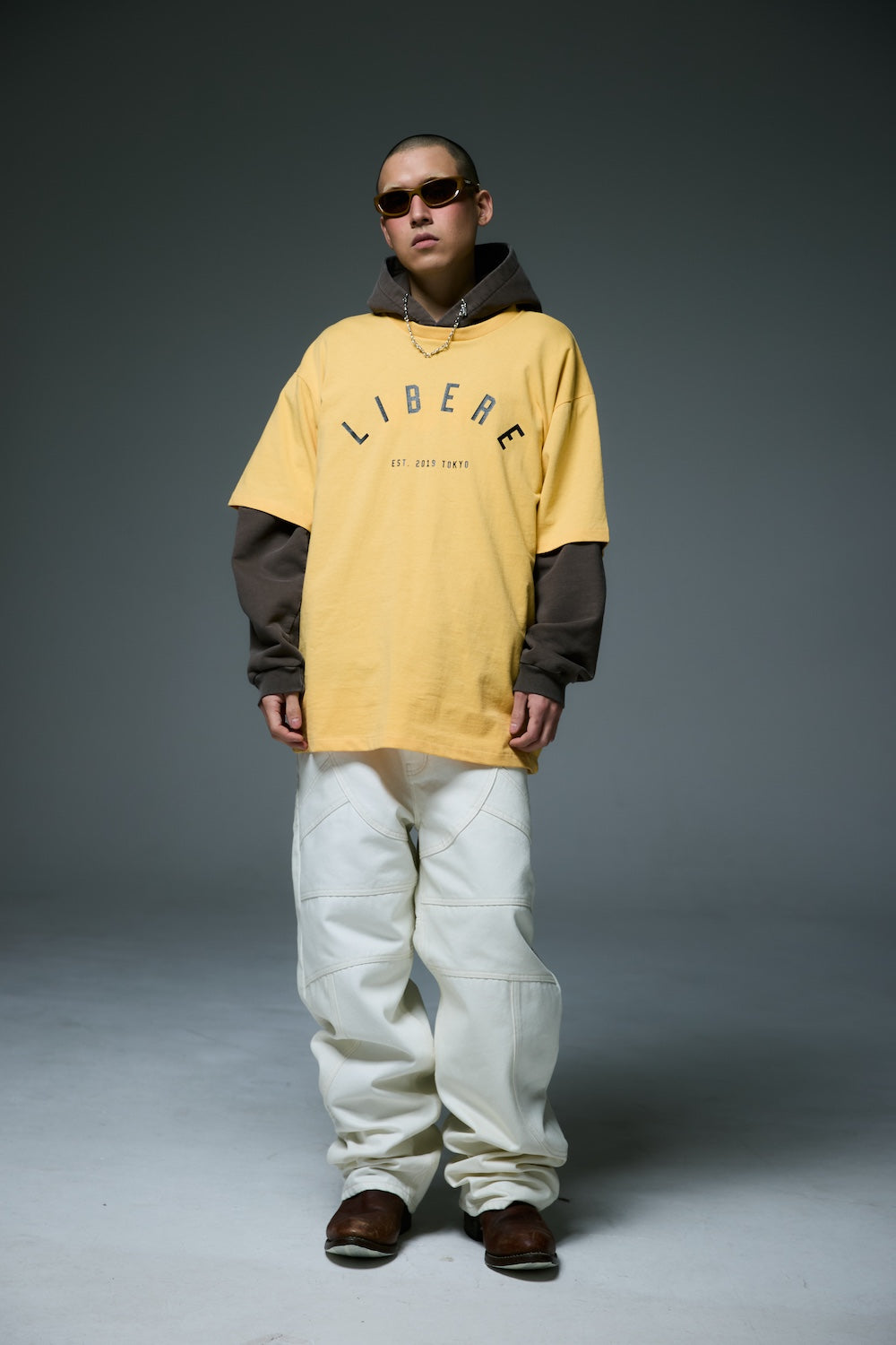 LOGO T-SHIRTS / YELLOW