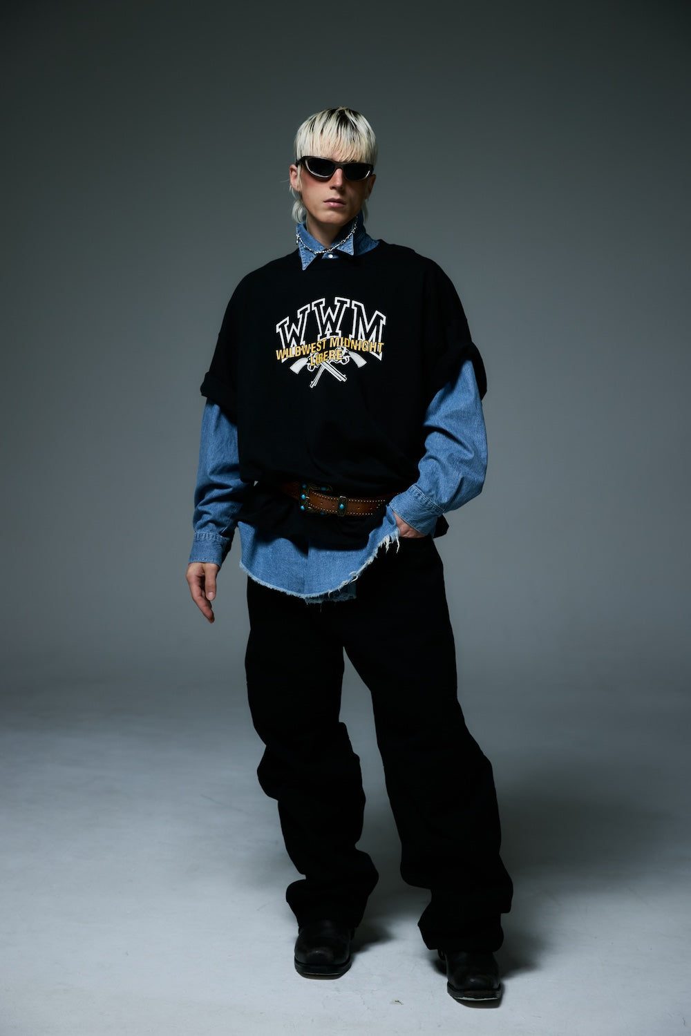 WWM T-SHIRTS / BLACK