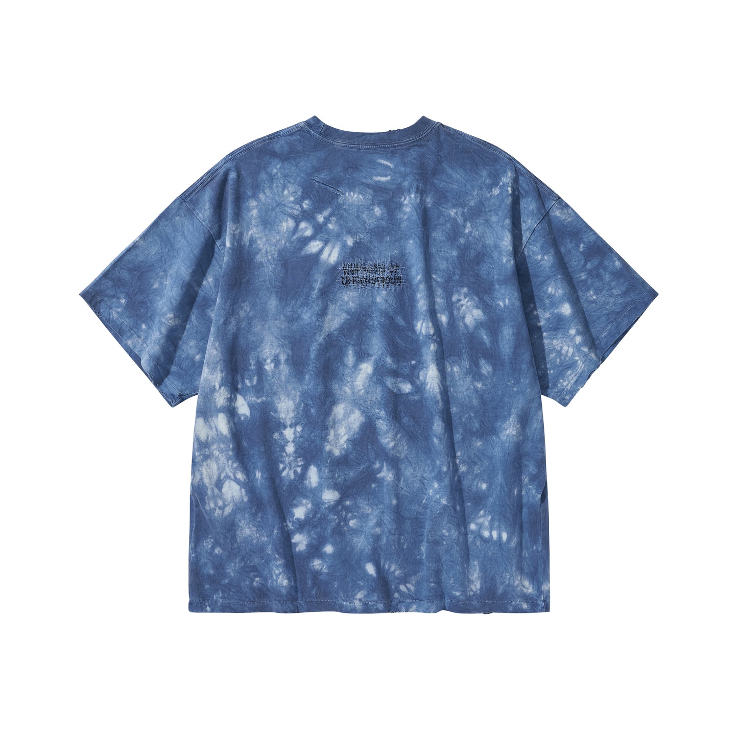 LOGO TYE-DYE T-SHIRT / BLUE