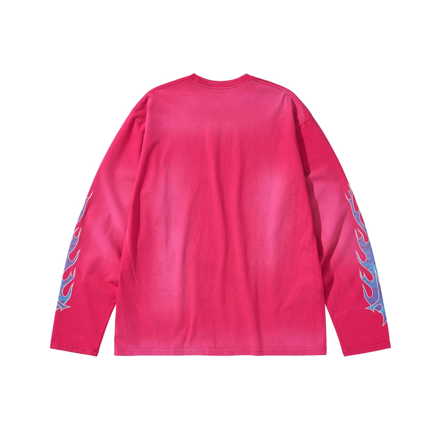 FLAME LONG SLEEVE TEE / PINK