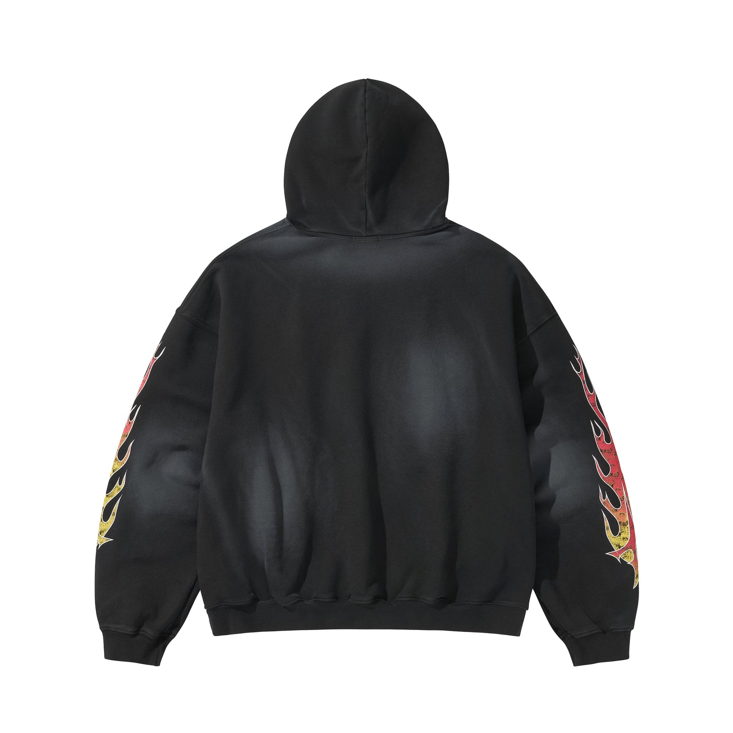 FLAME BEADS HOODIE / BLACK