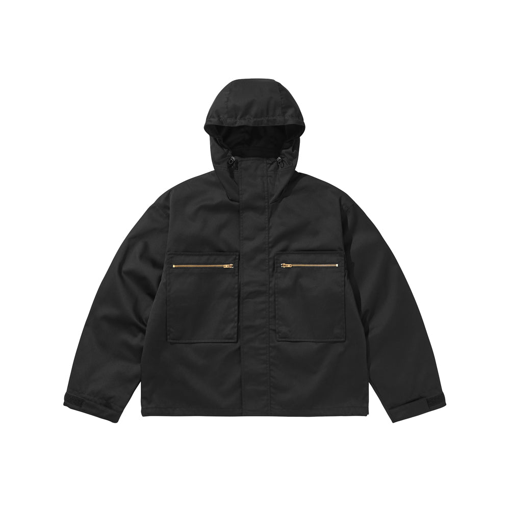OVERSIZED HOOD JACKET / BLACK