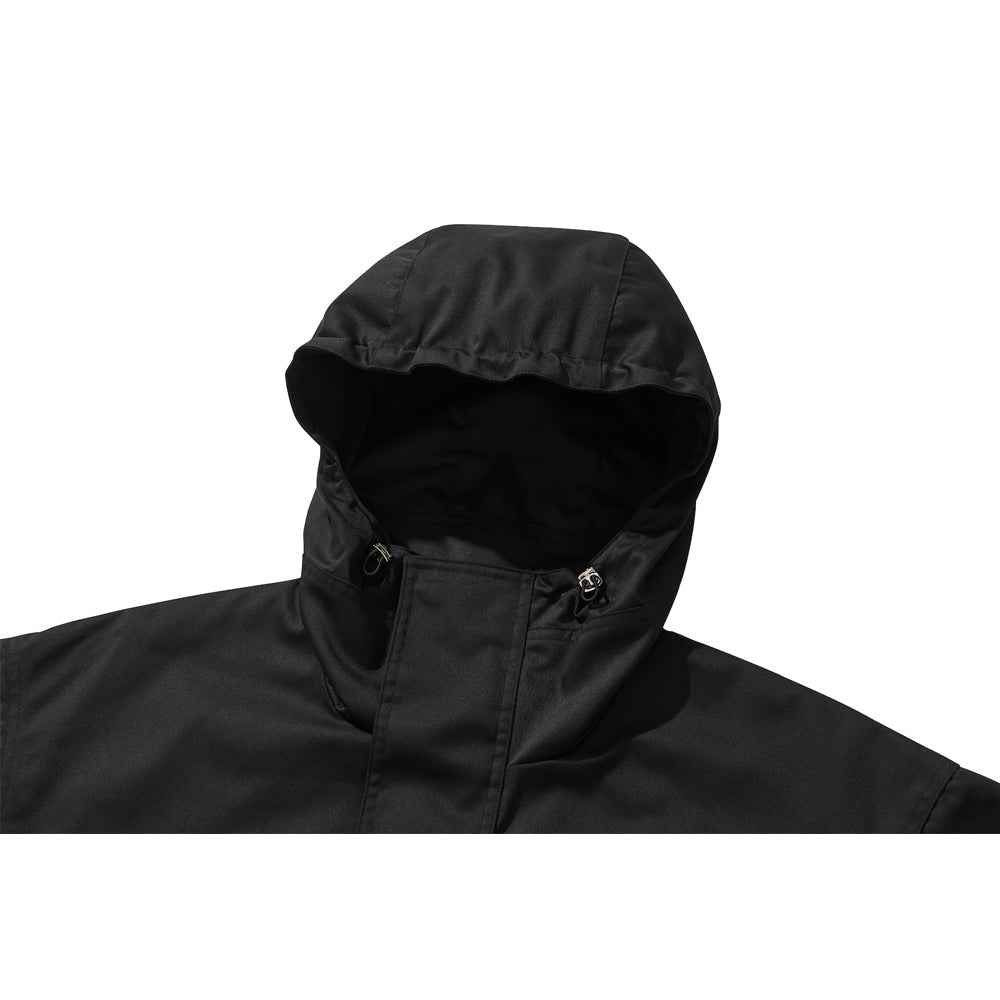 OVERSIZED HOOD JACKET / BLACK