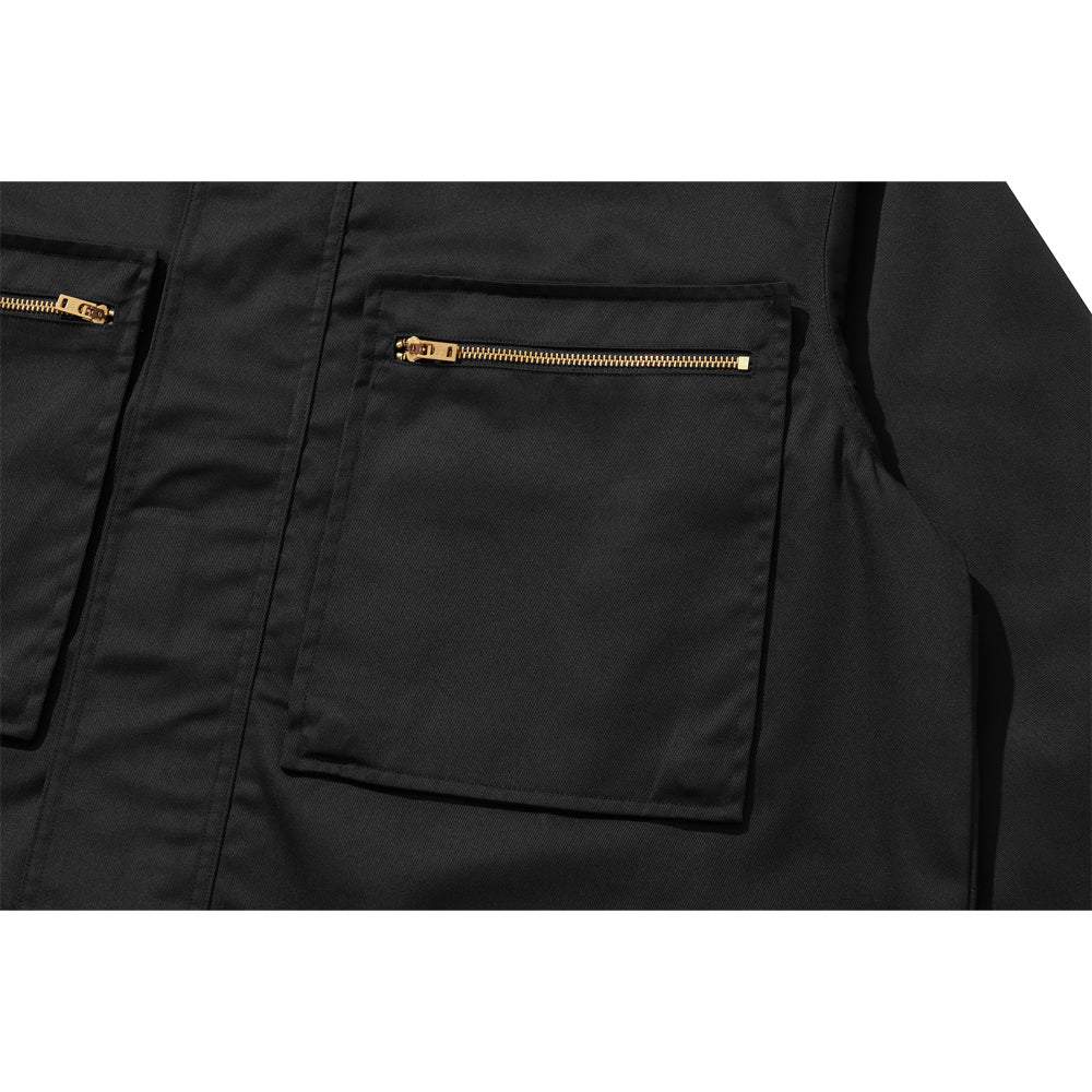 OVERSIZED HOOD JACKET / BLACK