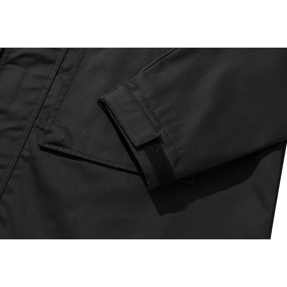 OVERSIZED HOOD JACKET / BLACK