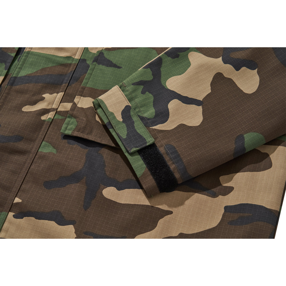 OVERSIZED HOOD JACKET / CAMO