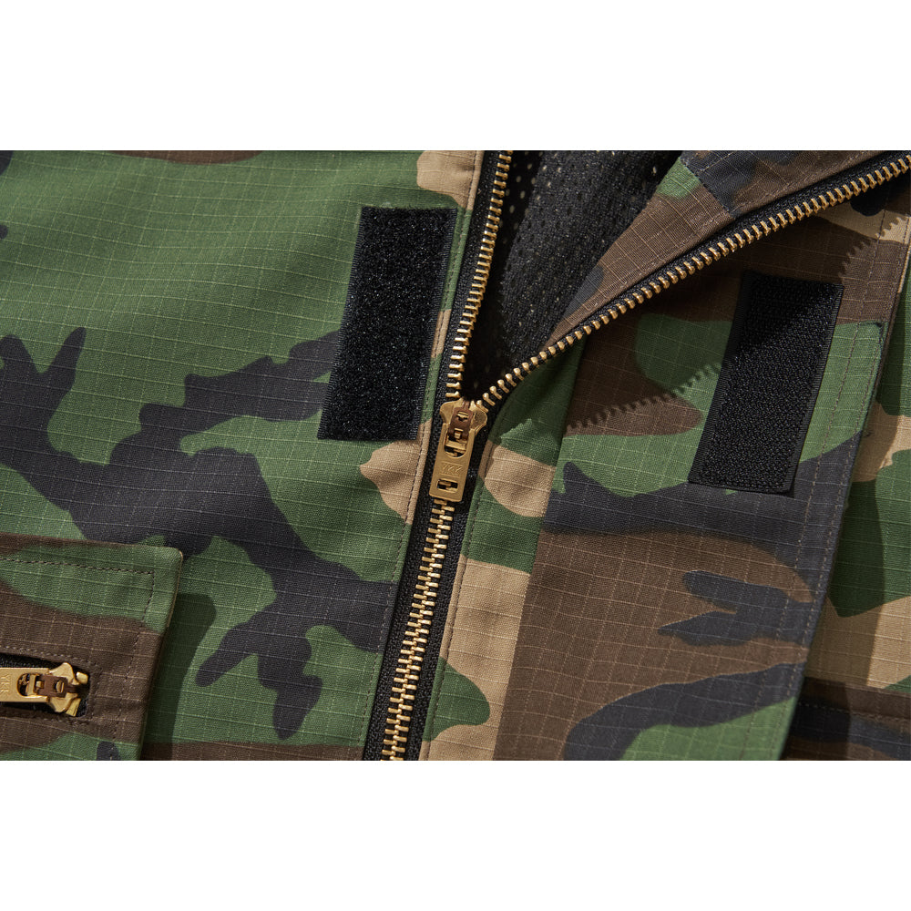 OVERSIZED HOOD JACKET / CAMO