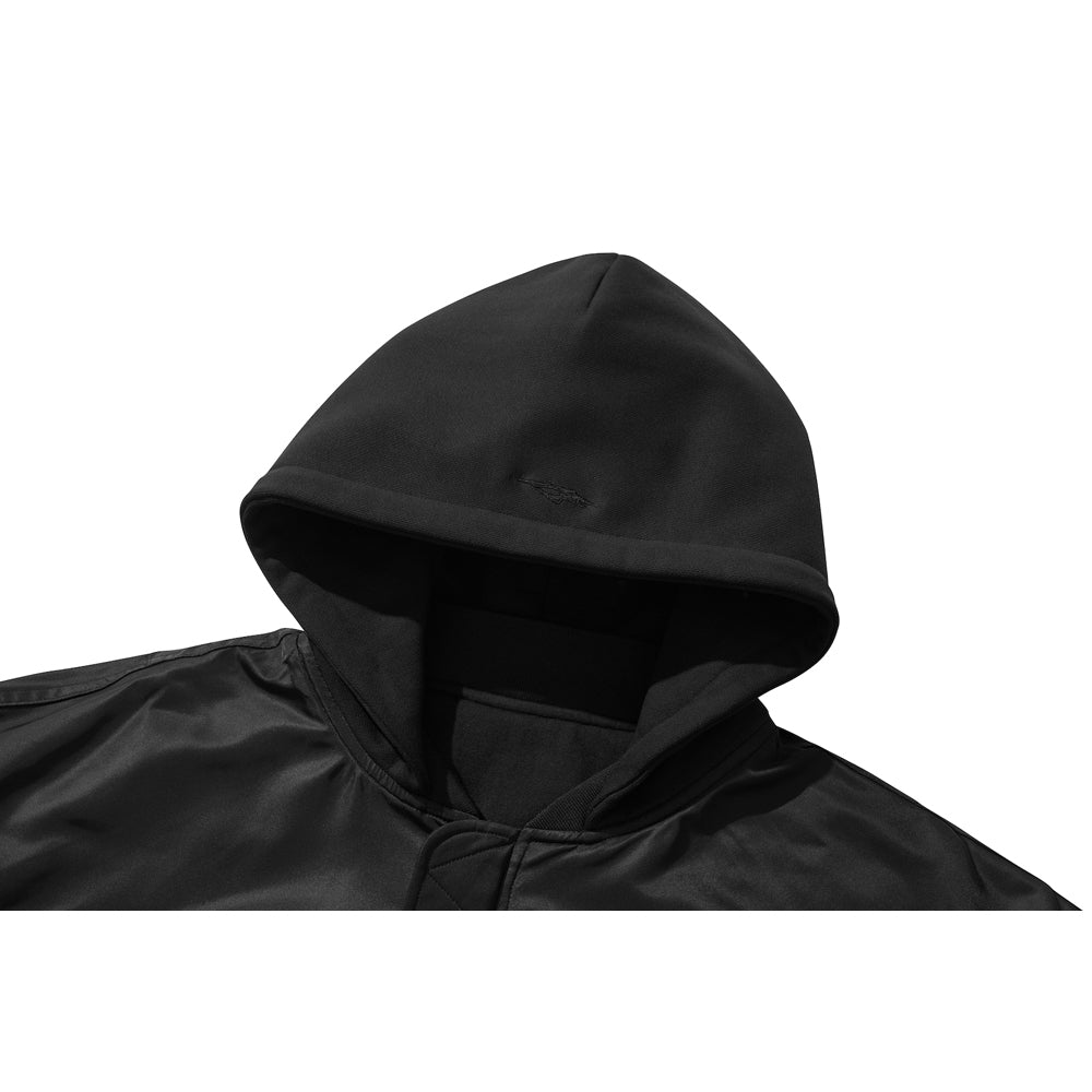 REVERSIBLE HOODY MA-1 / BLACK