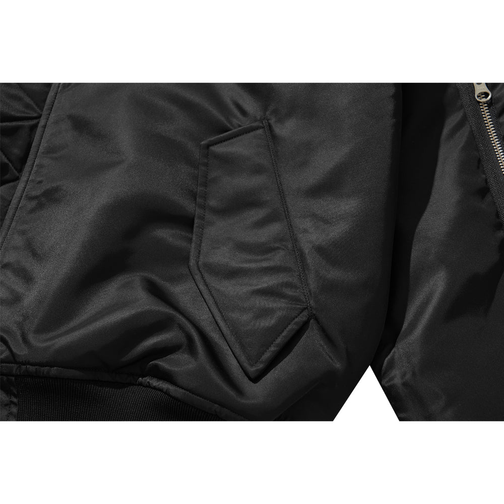 REVERSIBLE HOODY MA-1 / BLACK