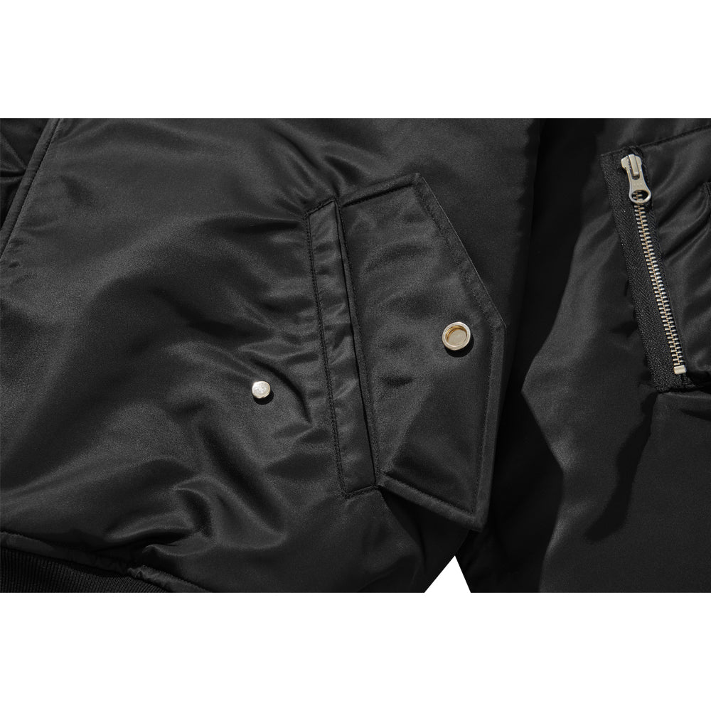 REVERSIBLE HOODY MA-1 / BLACK
