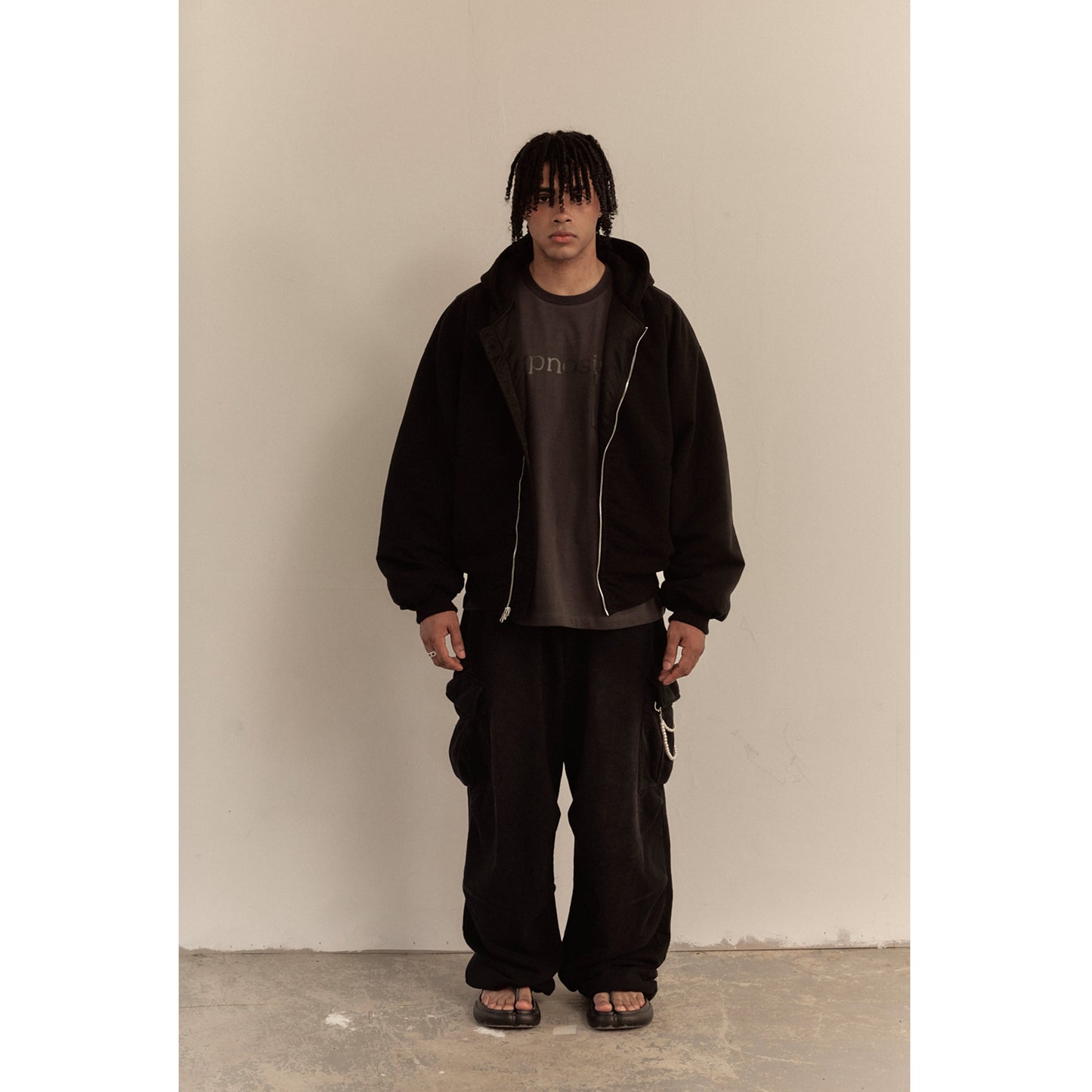 REVERSIBLE HOODY MA-1 / BLACK