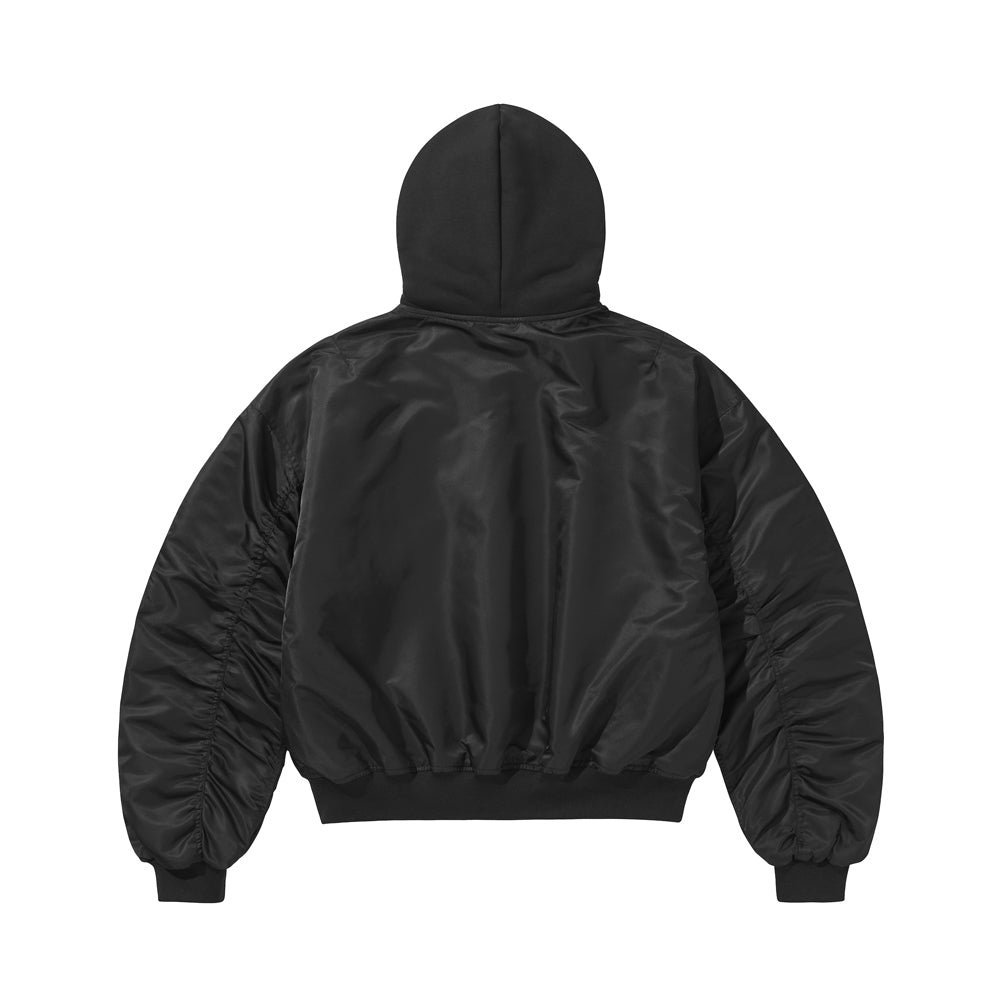 REVERSIBLE HOODY MA-1 / BLACK