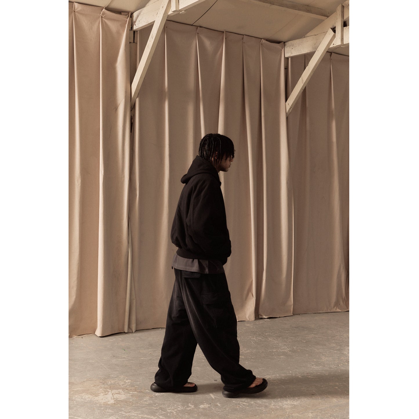 REVERSIBLE HOODY MA-1 / BLACK