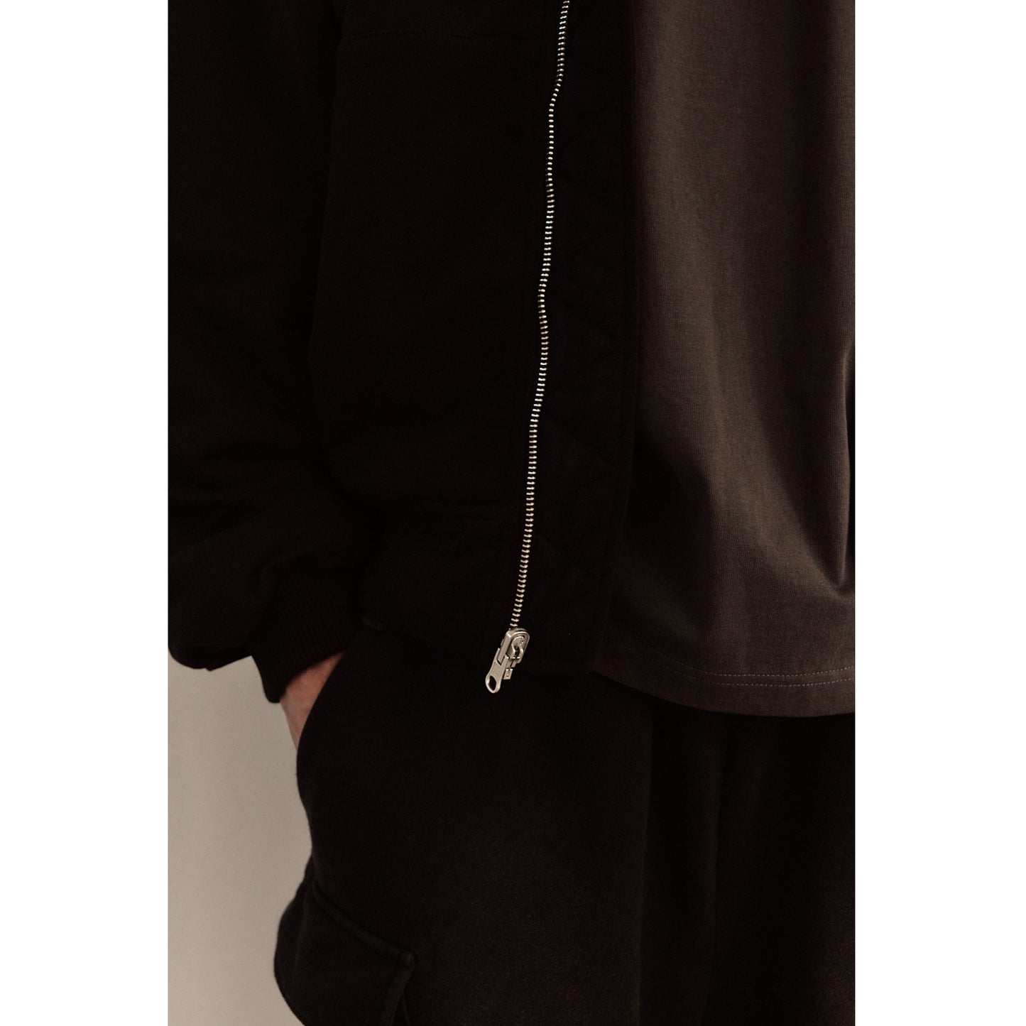 REVERSIBLE HOODY MA-1 / BLACK