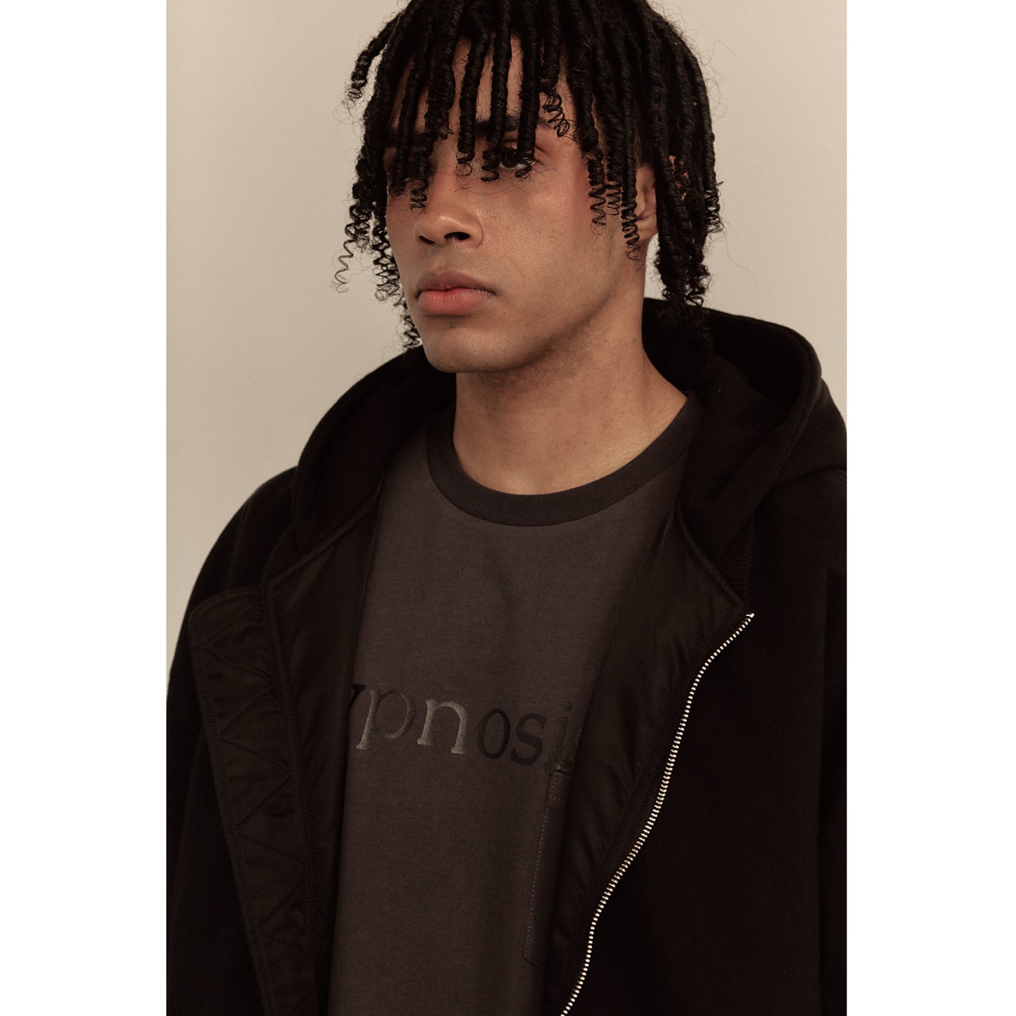 REVERSIBLE HOODY MA-1 / BLACK