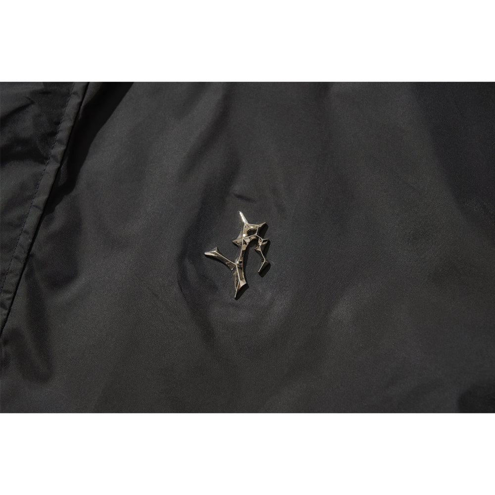 OVERSIZED RAIN COAT / BLACK