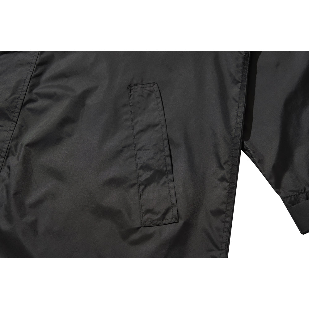 OVERSIZED RAIN COAT / BLACK