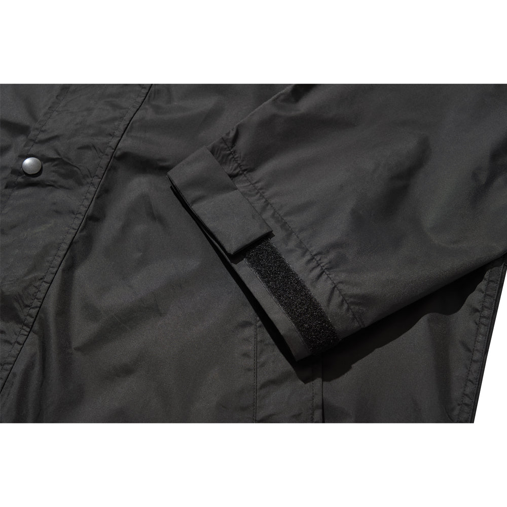 OVERSIZED RAIN COAT / BLACK