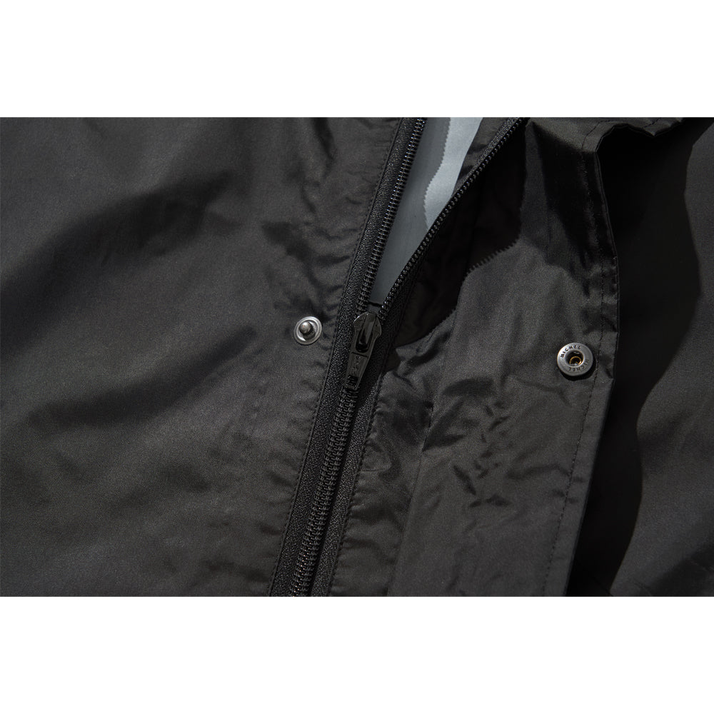 OVERSIZED RAIN COAT / BLACK