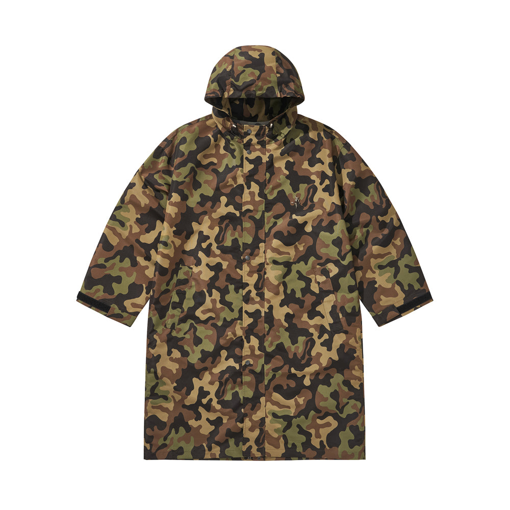 OVERSIZED RAIN COAT / CAMO