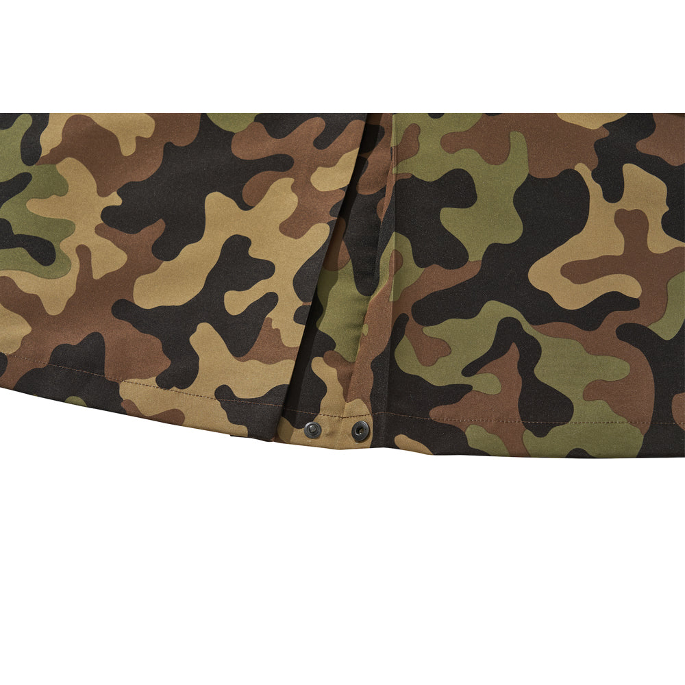 OVERSIZED RAIN COAT / CAMO