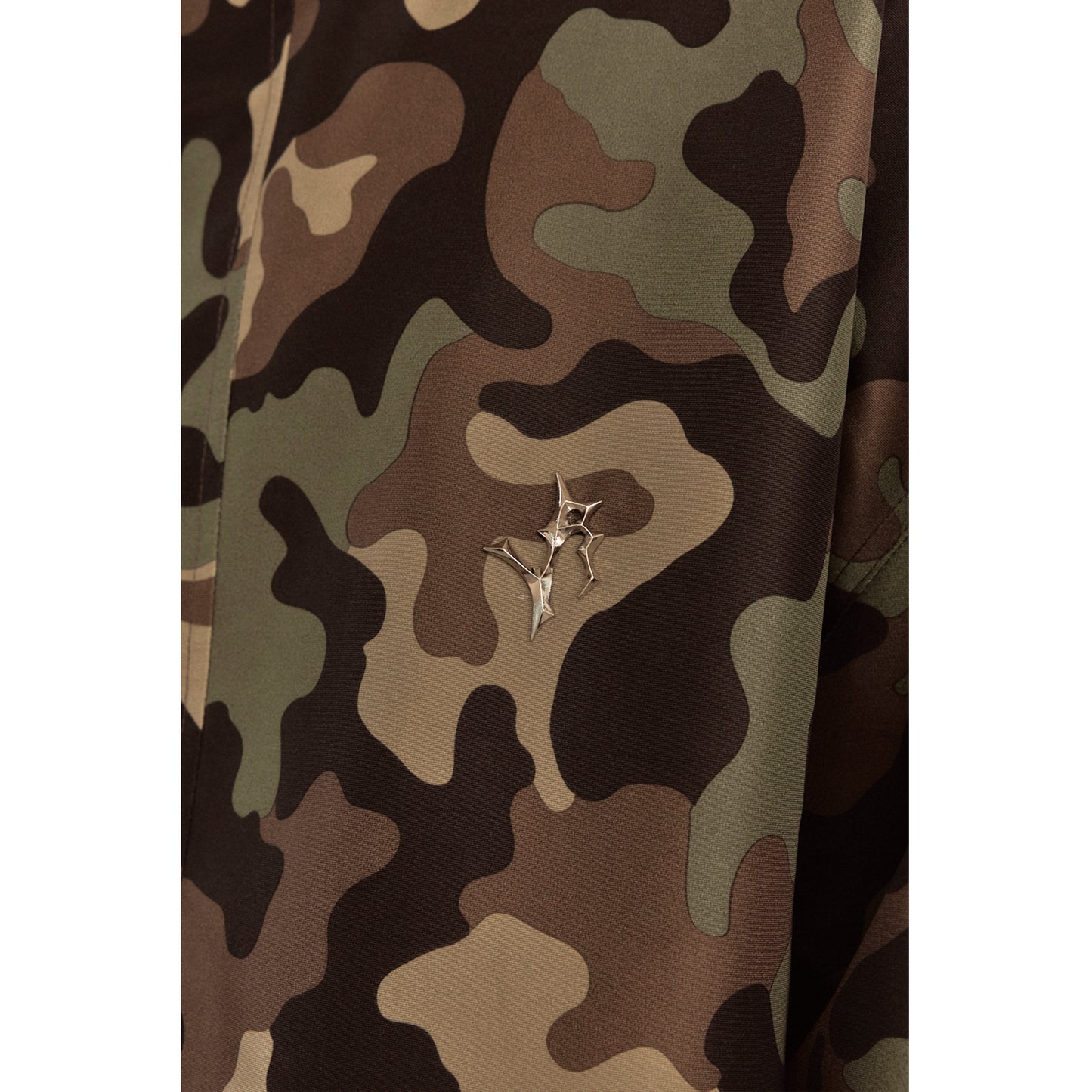 OVERSIZED RAIN COAT / CAMO