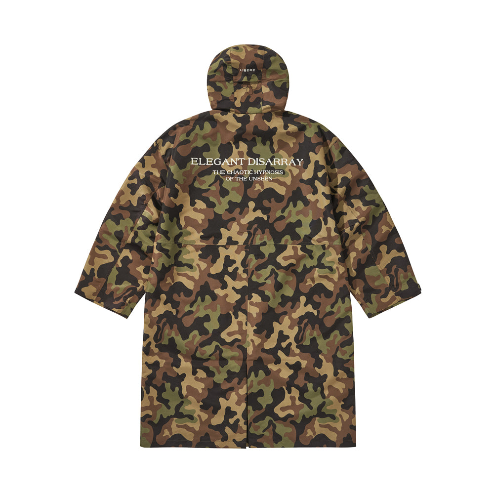 OVERSIZED RAIN COAT / CAMO