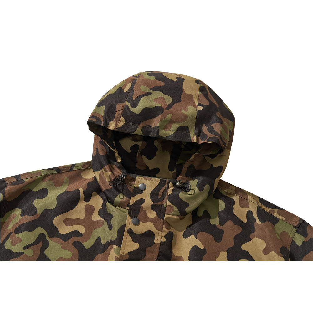 OVERSIZED RAIN COAT / CAMO