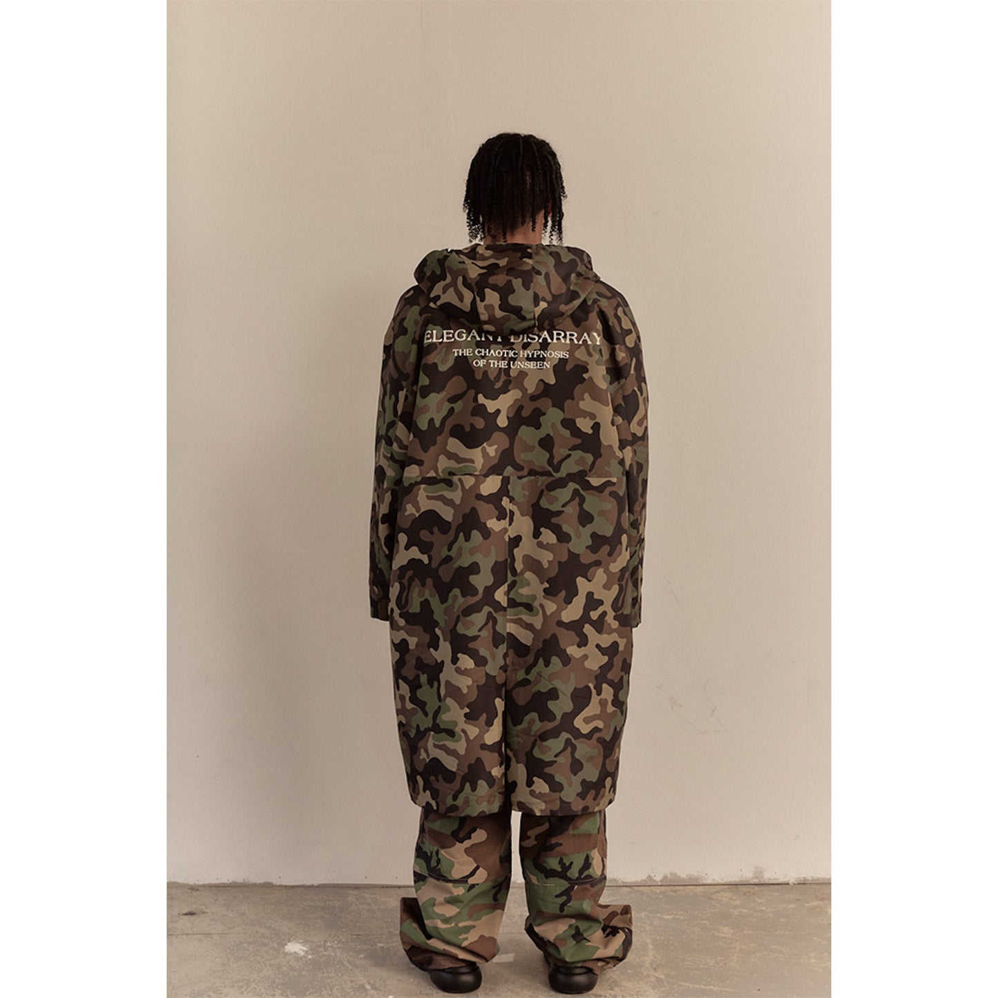 OVERSIZED RAIN COAT / CAMO