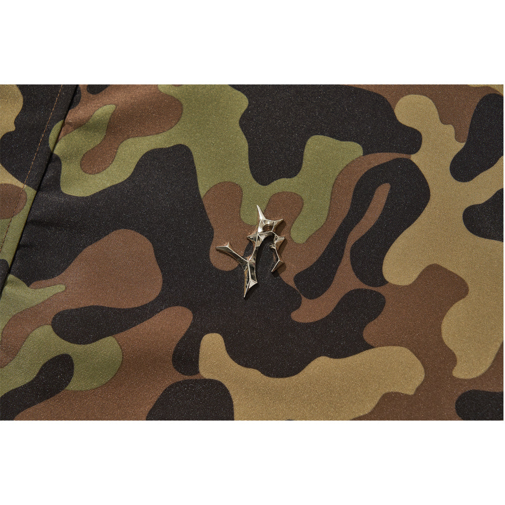 OVERSIZED RAIN COAT / CAMO